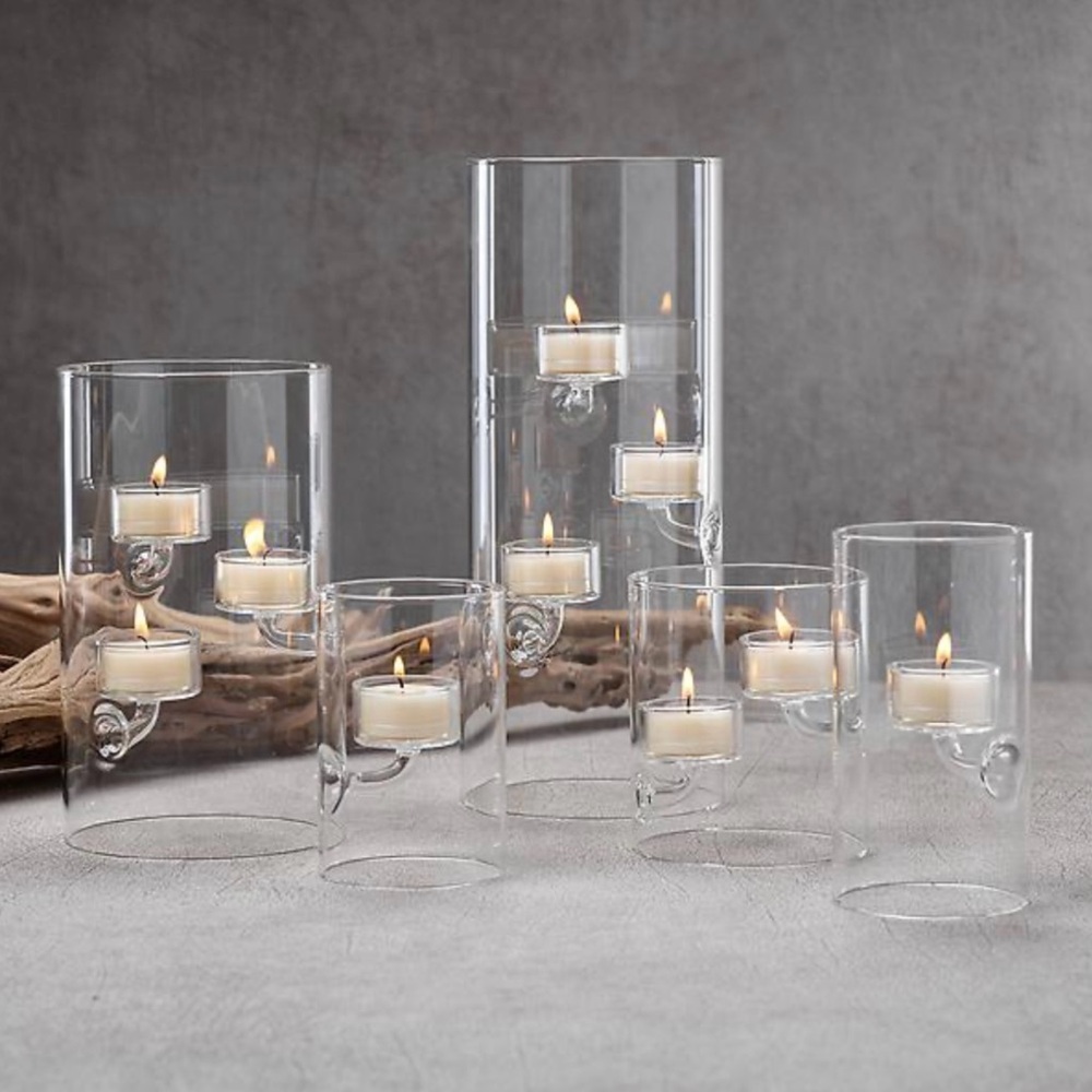 Suspended Glass Tea Light Holder